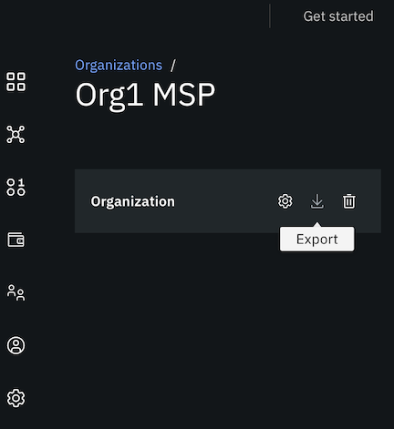 Figure 13. How to export MSP